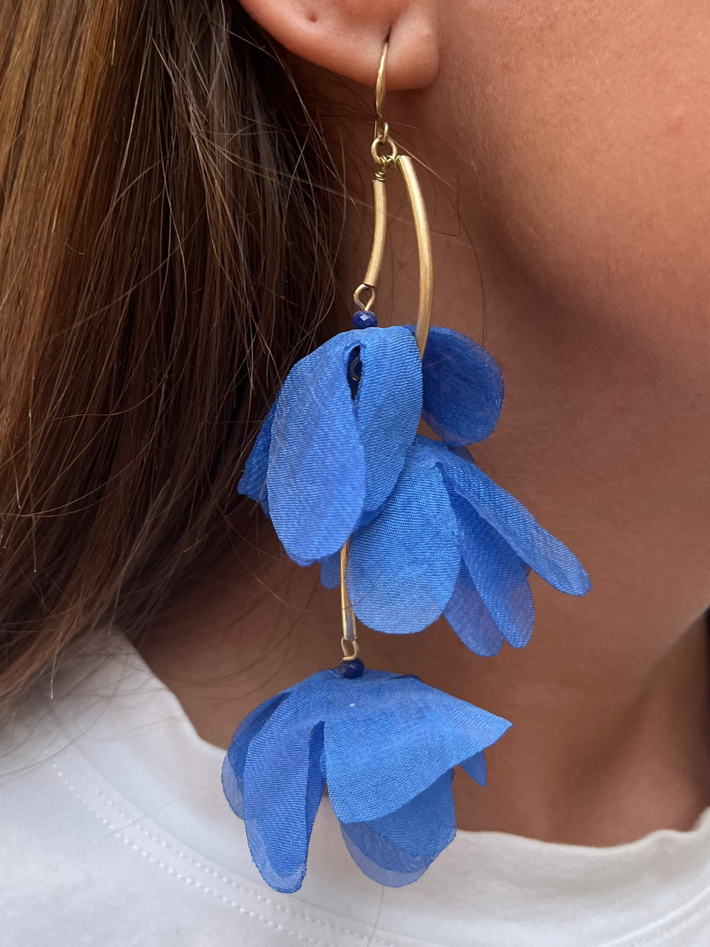 Pendientes flor