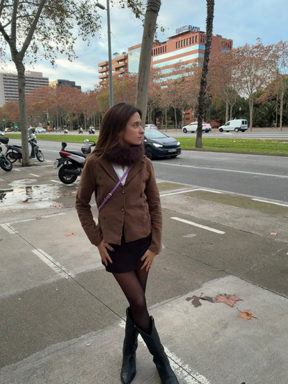 Sea Mist Brown Blazer