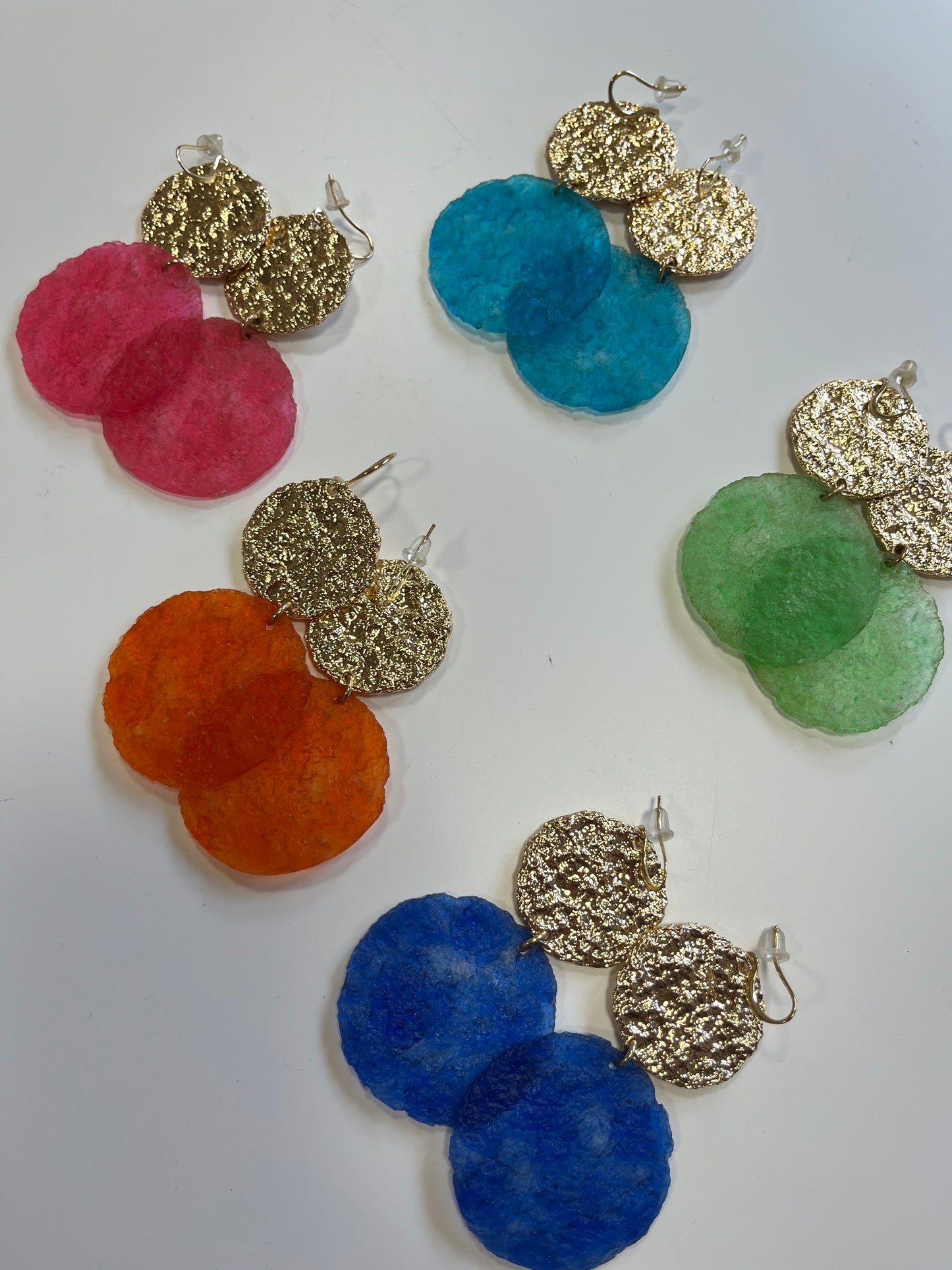 Pendientes Coral