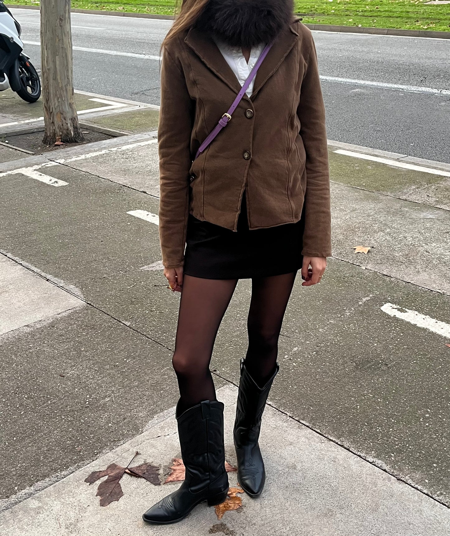 Sea Mist Brown Blazer