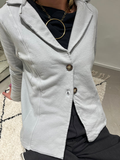 Sea Mist Grey Blazer
