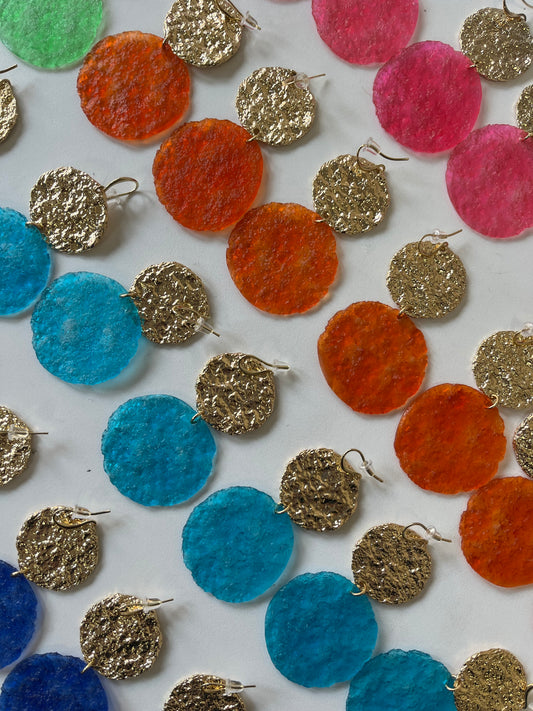 Pendientes Coral