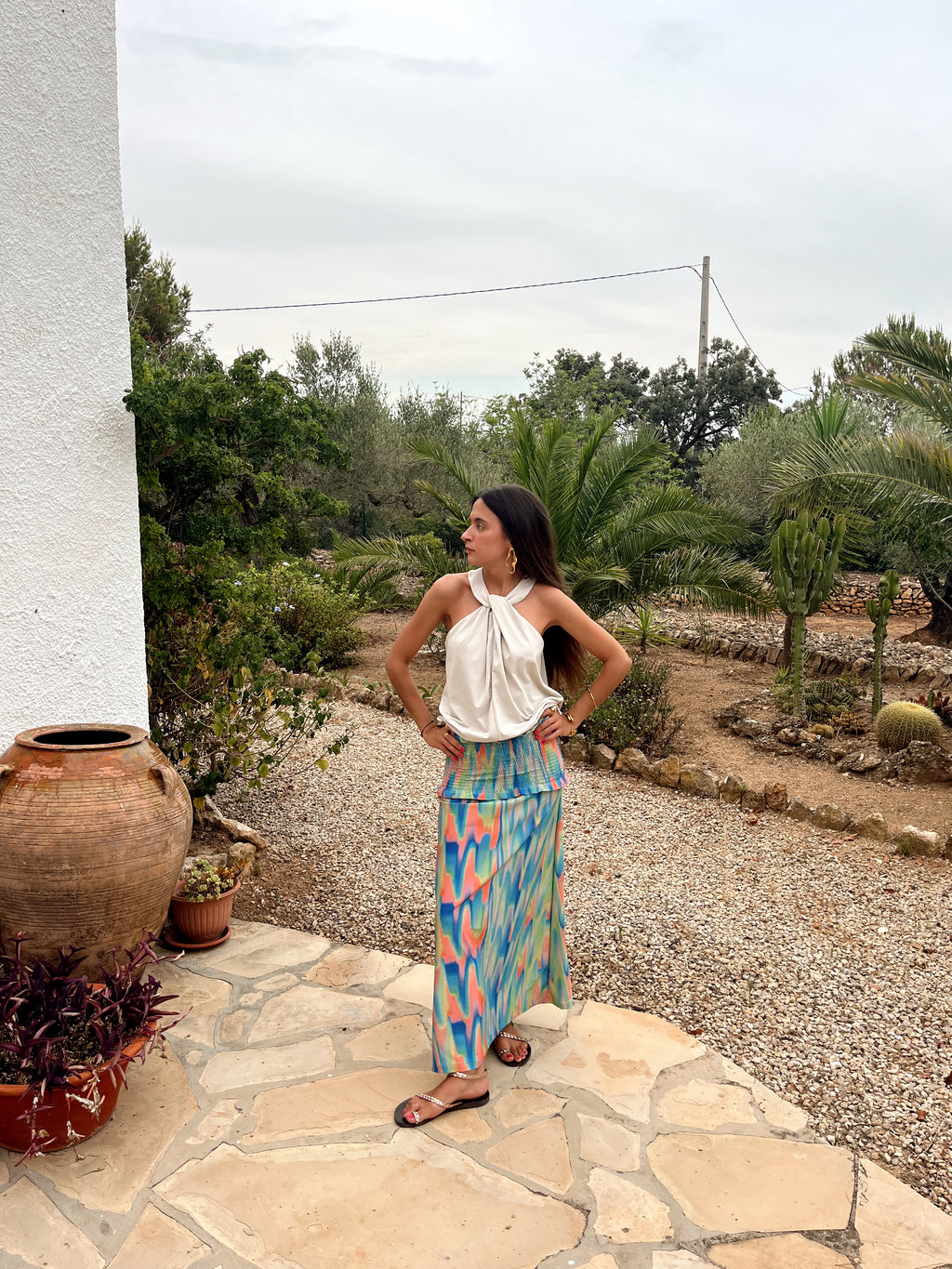 Shinny Light Top