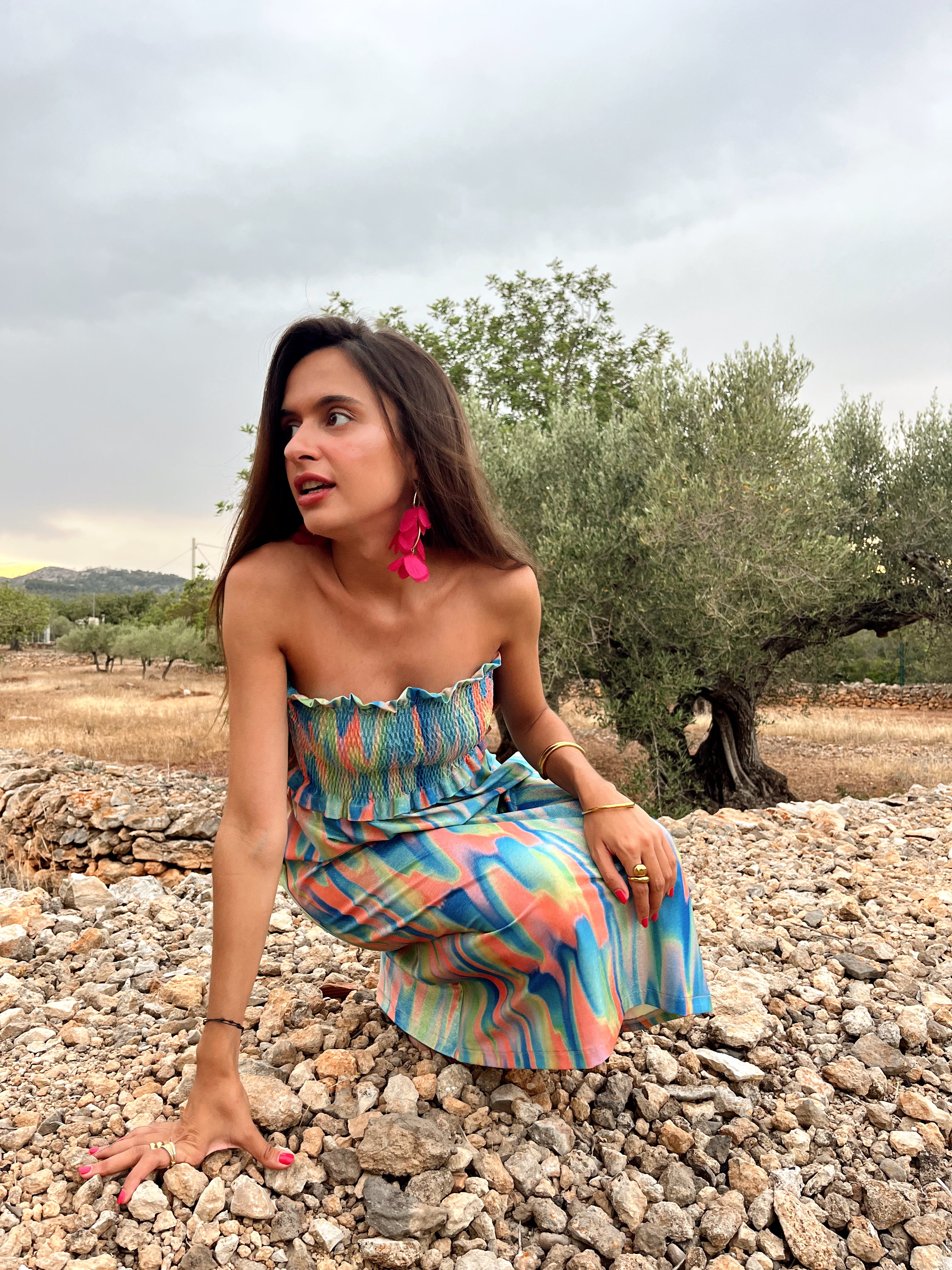 Marea Blue Skirt