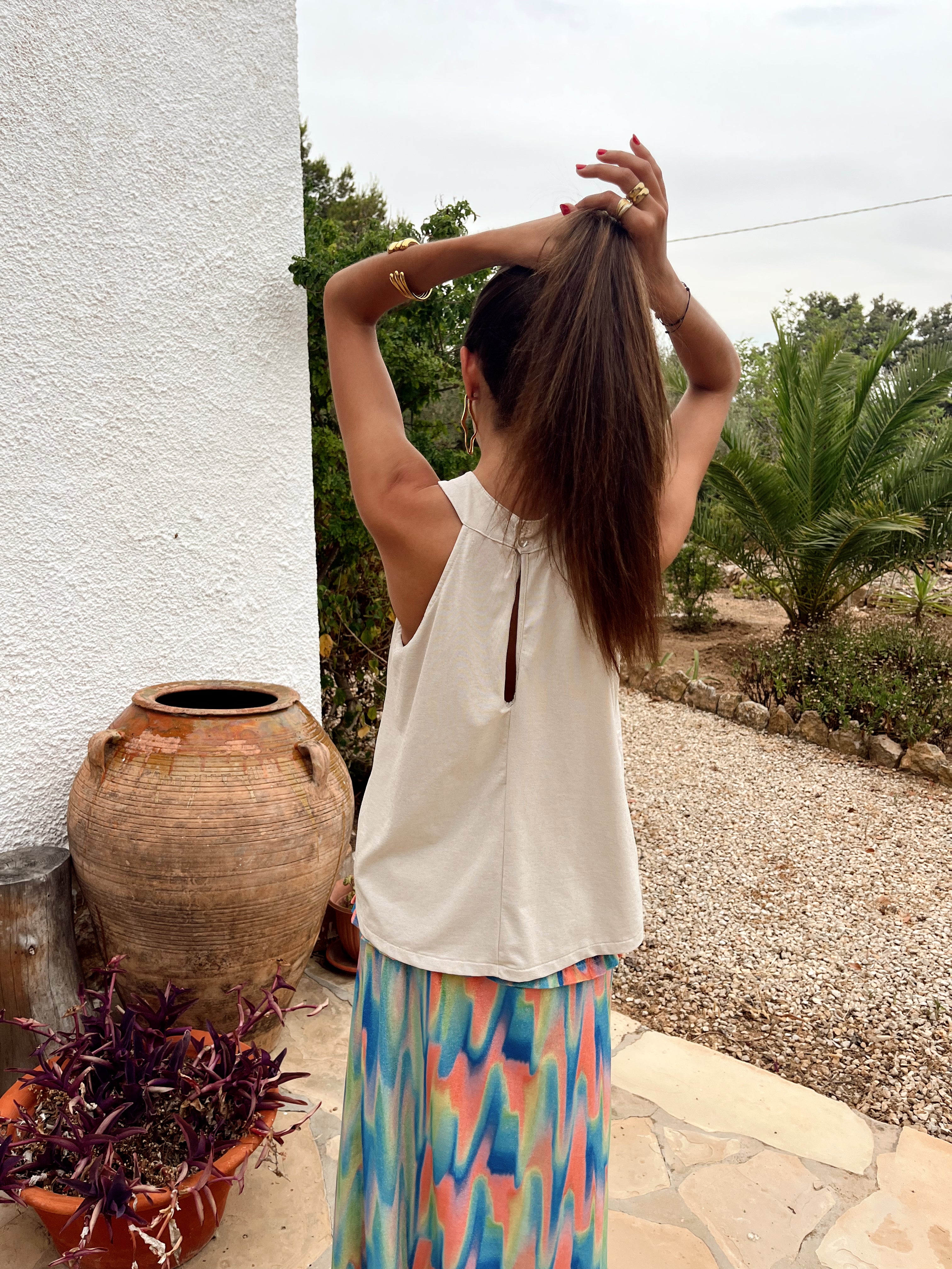 Shinny Light Top