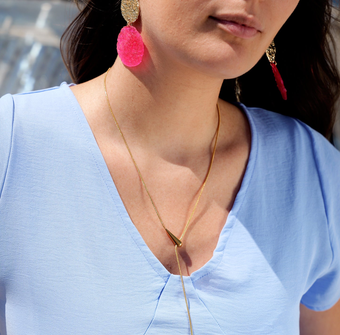 Pendientes Coral
