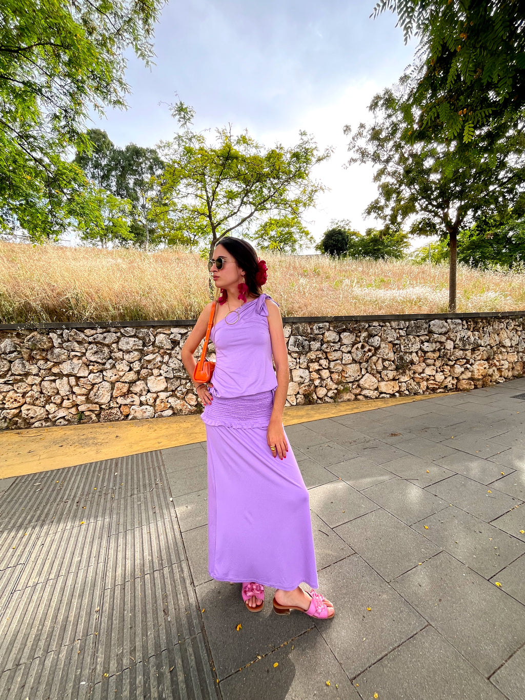 Marea Lavanda Skirt