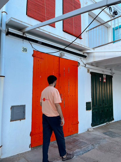 Camiseta summersunset naranja