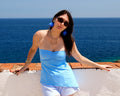 Deep Blue Top
