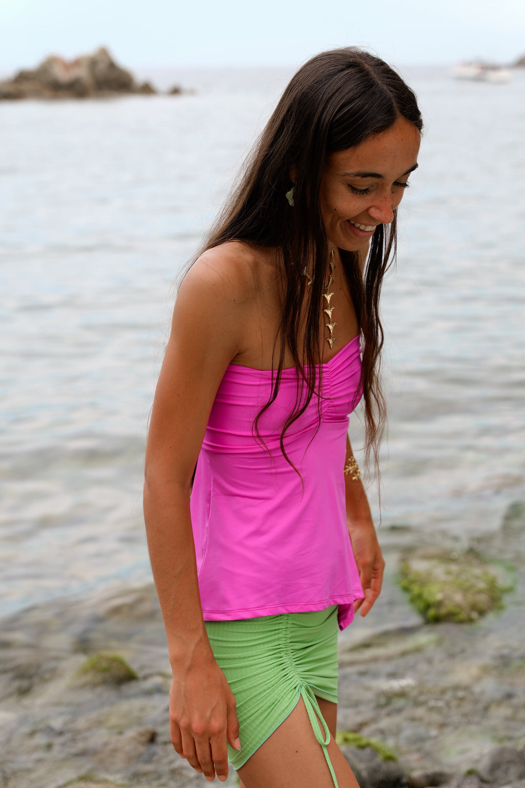 Deep Pink Top