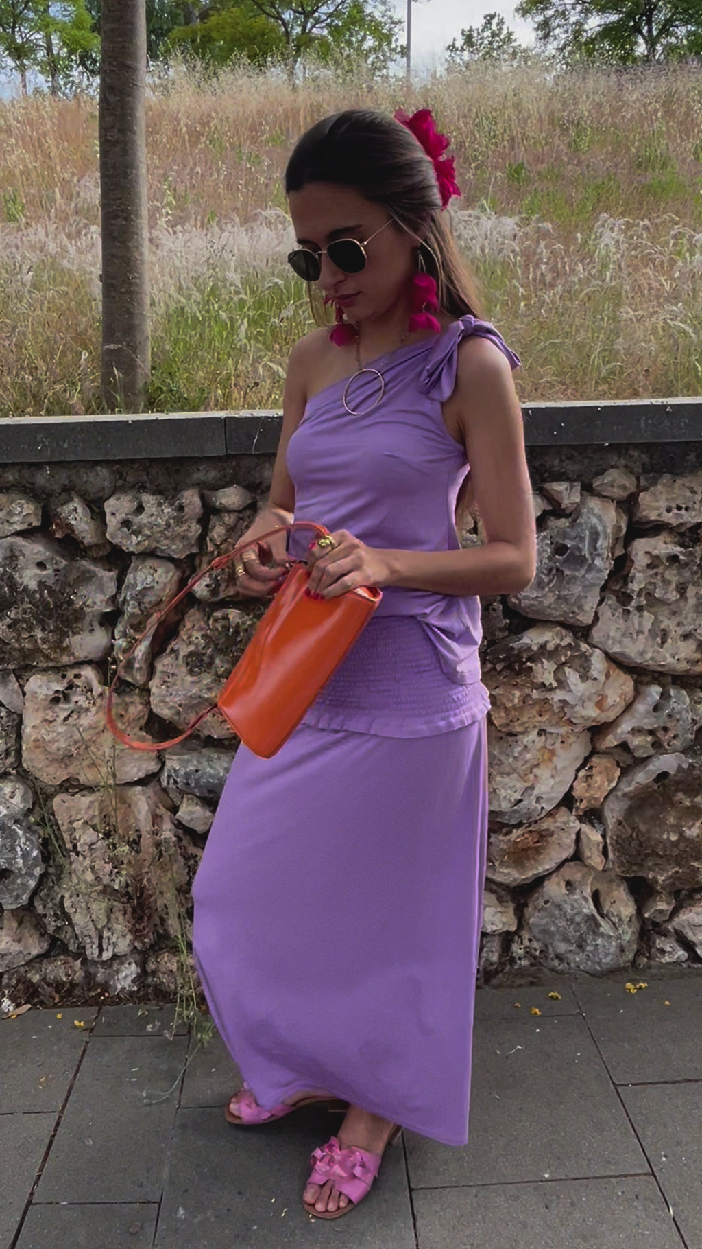 Marea Lavanda Skirt