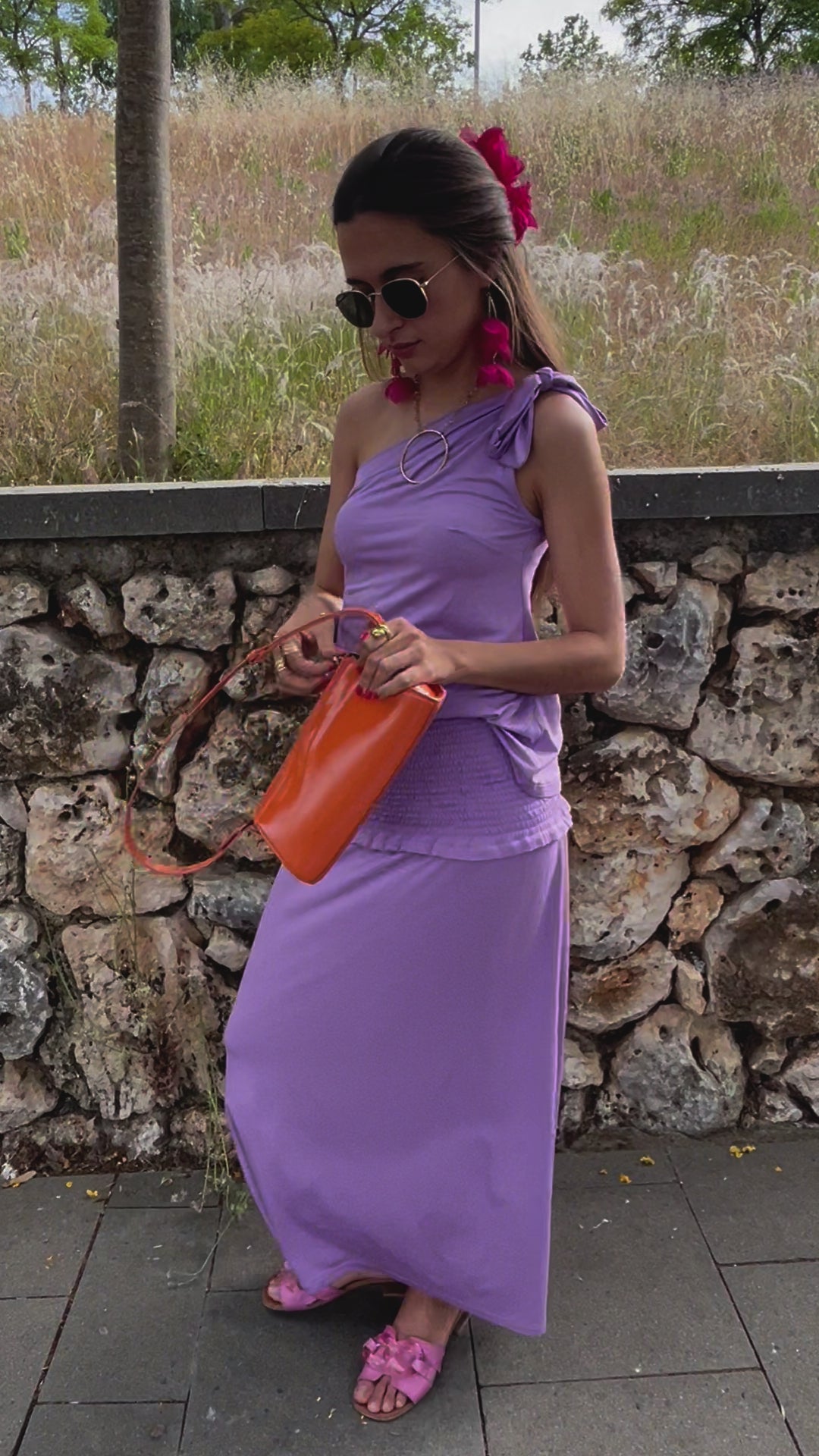 Marea Lavanda Skirt